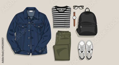 Casual Outfit with Accessories