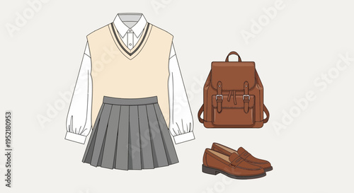 School Uniform Outfit