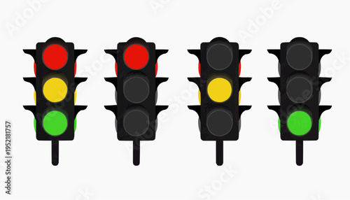 traffic light on green