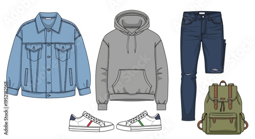 Casual Outfit with Accessories