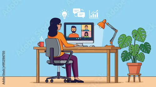 Businessman with Rising Data Graph and Startup Rocket Launch Concept Vector