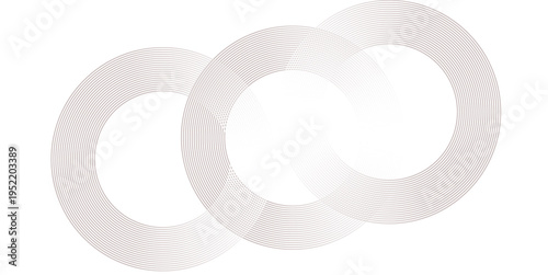 Abstract white background with red circle lines. Digital future technology concept.epa.10