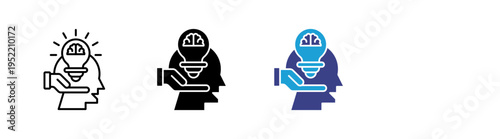 Inspire icon set multiple style collection