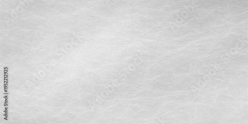 A blank white paper and marble background surface with a light gray textured pattern featuring a cold snow and ice design on a rough canvas material