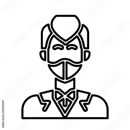 Medical personnel icon