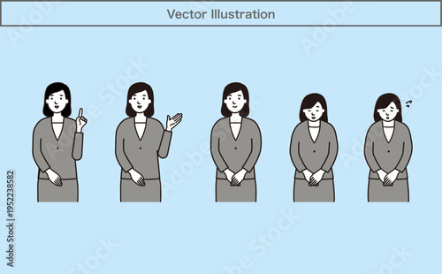 若いビジネスウーマン