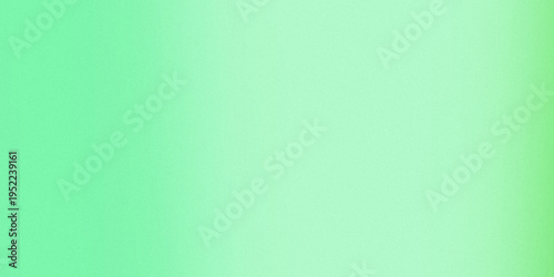 the image features a vibrant green gradient background that transitions to a crisp white section at the bottom, creating a clean and simple visual composition