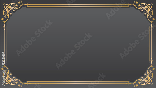 アンティーク　ビンテージ　フレーム飾り枠