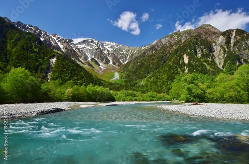 Wallpaper Mural 初夏・新緑の上高地	 Torontodigital.ca