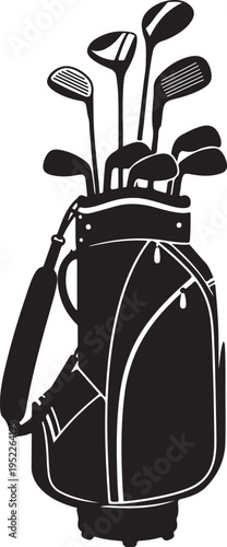 Golf icon, logo isolated on white background 2