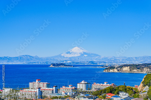 Wallpaper Mural 日本神奈川逗子からの富士山 Torontodigital.ca