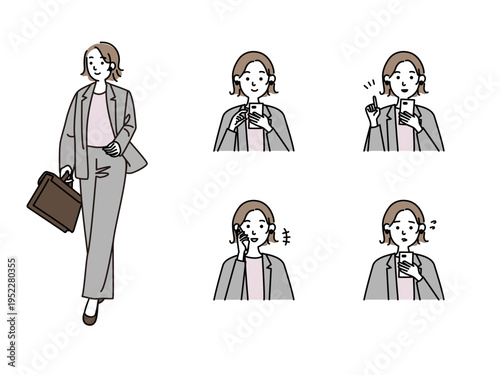 若い人ビジネスウーマン