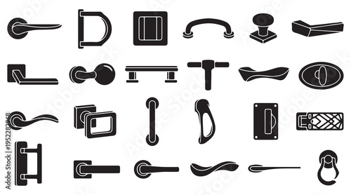 hand tools silhouettes set, construction tool icons, repair tools vector collection, mechanic tools silhouettes, industrial equipment bundle, workshop tool shapes, black tool silhouettes
