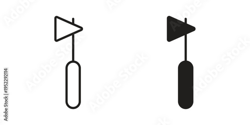 reflex hammer icon with black color and editable vector
