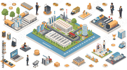 This illustrative image captures the modern convenience of online car shopping. Perfect for websites, articles, or marketing materials related to auto