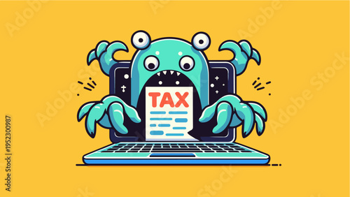Beware: The Tax Monster Emerging from Your Computer Screen