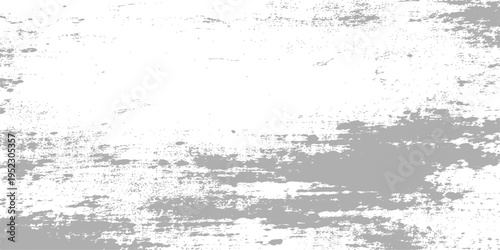 A vintage gray and black abstract grunge background features a rough wall texture with aged paper elements and a dirty paint border for a textured antique vector design