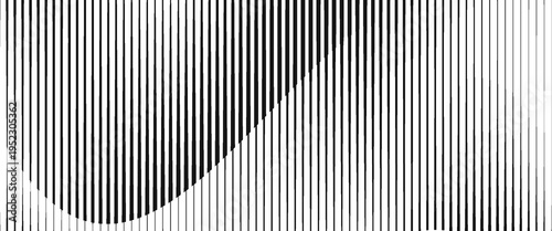 abstract monochrome vertical bold black line pattern.