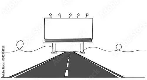 Navigating a Crossroads A Businessman Standing at a Decision Point with Multiple Directions