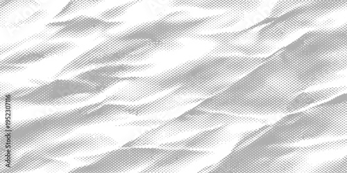 A white silk fabric backdrop featuring a wrinkled satin texture and aged crumpled patterns for a vintage material surface design