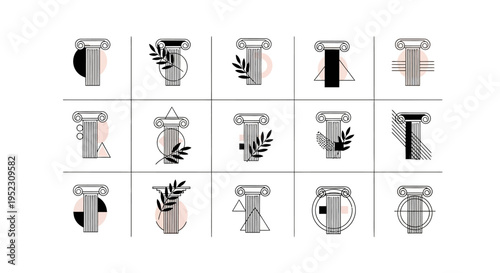 Variety of Modern Faucet Designs Displayed.