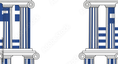 Ionic Columns Architecture Details.