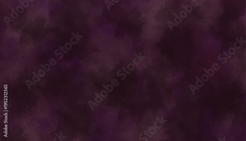 Deep purple moody atmospheric smoke background texture. Abstract dark plum watercolor wash aesthetic backdrop.