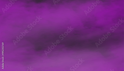 Abstract dark purple smoke background with moody atmospheric clouds. Vibrant violet fog texture for creative mysterious backdrop design.