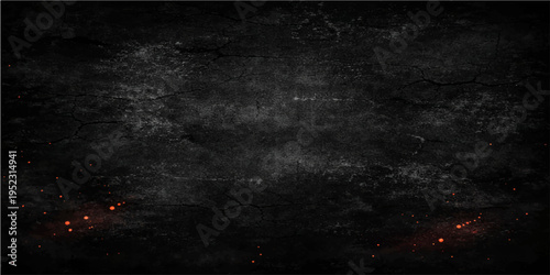 An evocative, charcoal-textured backdrop, speckled with subtle, fiery accents that ignite the imagination, creating a captivating visual that draws the eye and sparks intrigue.