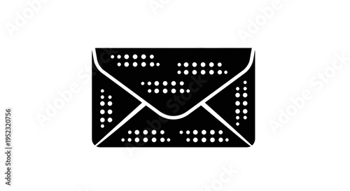 Braille Envelope Communication Symbol.