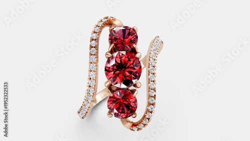 Obraz na plátně Classic trilogy ring with refined appearance.