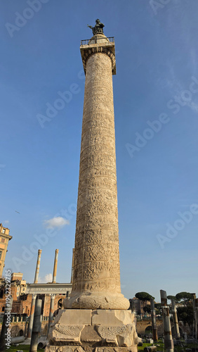 Foto Trajan column in Rome