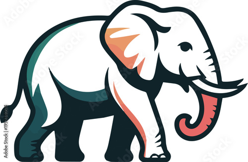 Black and white cartoon dog with red tongue panting happily black and white red tongue happy dog des