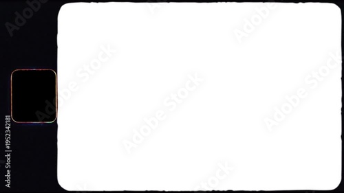 Vintage Old Film Frame Grain Scratch Matte Seamless 4K Video, Super 8 Film Frame Noise Dirt Vintage Overlay 4K.
cool film border overlay. super 8 template or mockup in 4k,Textured Effect.