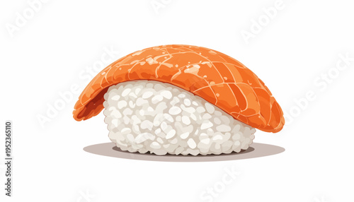 sushi with salmon