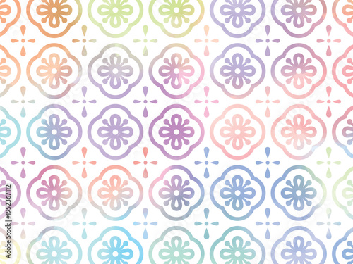 レトロなシームレス背景