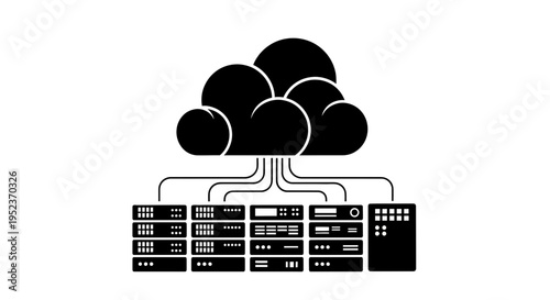 Cloud server storage data center network.