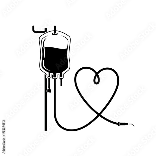 Blood Transfusion IV Drip Medical Equipment.