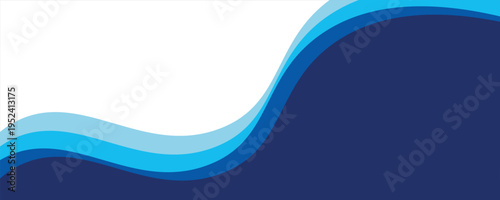 Blue Wave Abstract Corporate Background for Business and Banner Design,eps.10