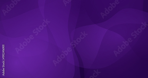 Rich purple abstract background with dynamic flowing shapes and soft light gradients