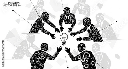 Team Collaboration and Idea Generation with Light Bulb Focus.