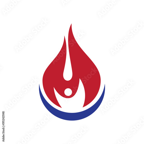 Oil, gas and energy logo concept