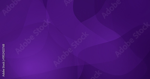 Abstract flowing purple gradient background with smooth translucent waves overlay