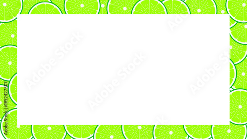  Fresh lemon slice summer frame template background with bright citrus pattern, vibrant yellow tones, refreshing aesthetic, clean copy space, minimal design, juicy texture, natural fruit theme