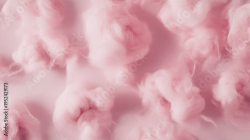 Cotton background with soft natural bolls and delicate texture. Clean organic composition for textile design, branding, packaging and creative projects.