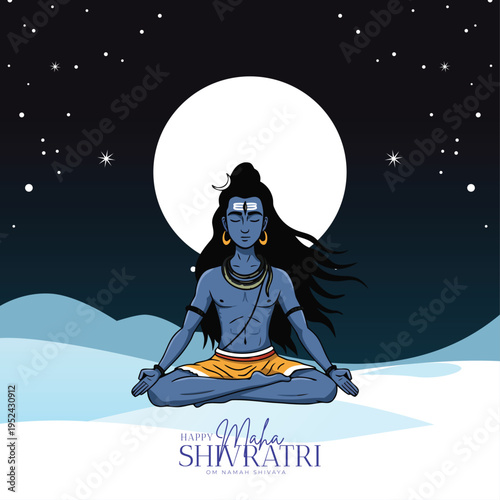 Happy Maha Shivaratri Celebrating the Divine Power of Lord Shiva with Devotion, Fasting, Nightlong Prayers, and Spiritual Awakening