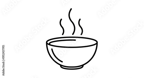 Hot Food Bowl Steam Icon