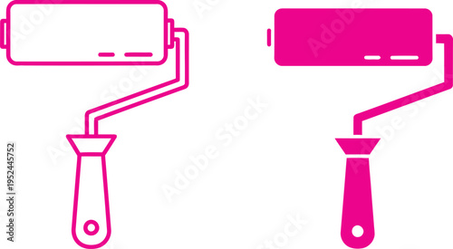 Paint rollers for painting and coating applications