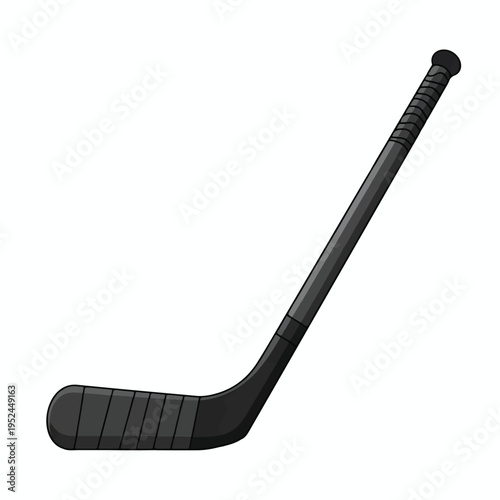 A digital illustration of a black hockey stick against a white background.  (1)_traced