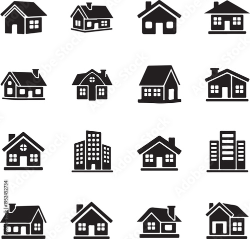 House icon set